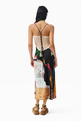 desigual knit dress Desigual Women's Printed Knit Dress M. C. Lacroix