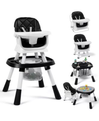 Baby 15-in-1 High Chair Converts to Activity Center and Booster Seat with Removable Tray