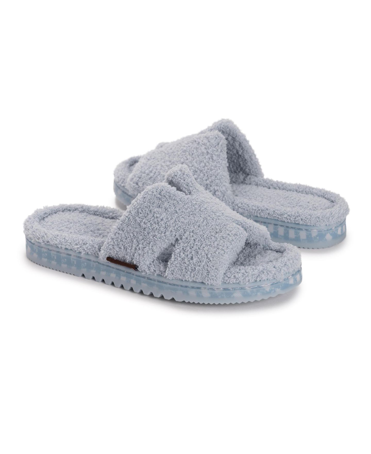 Женские тапочки MUK LUKS Cecilia Slide Slipper, цвет: Синий — фото 8