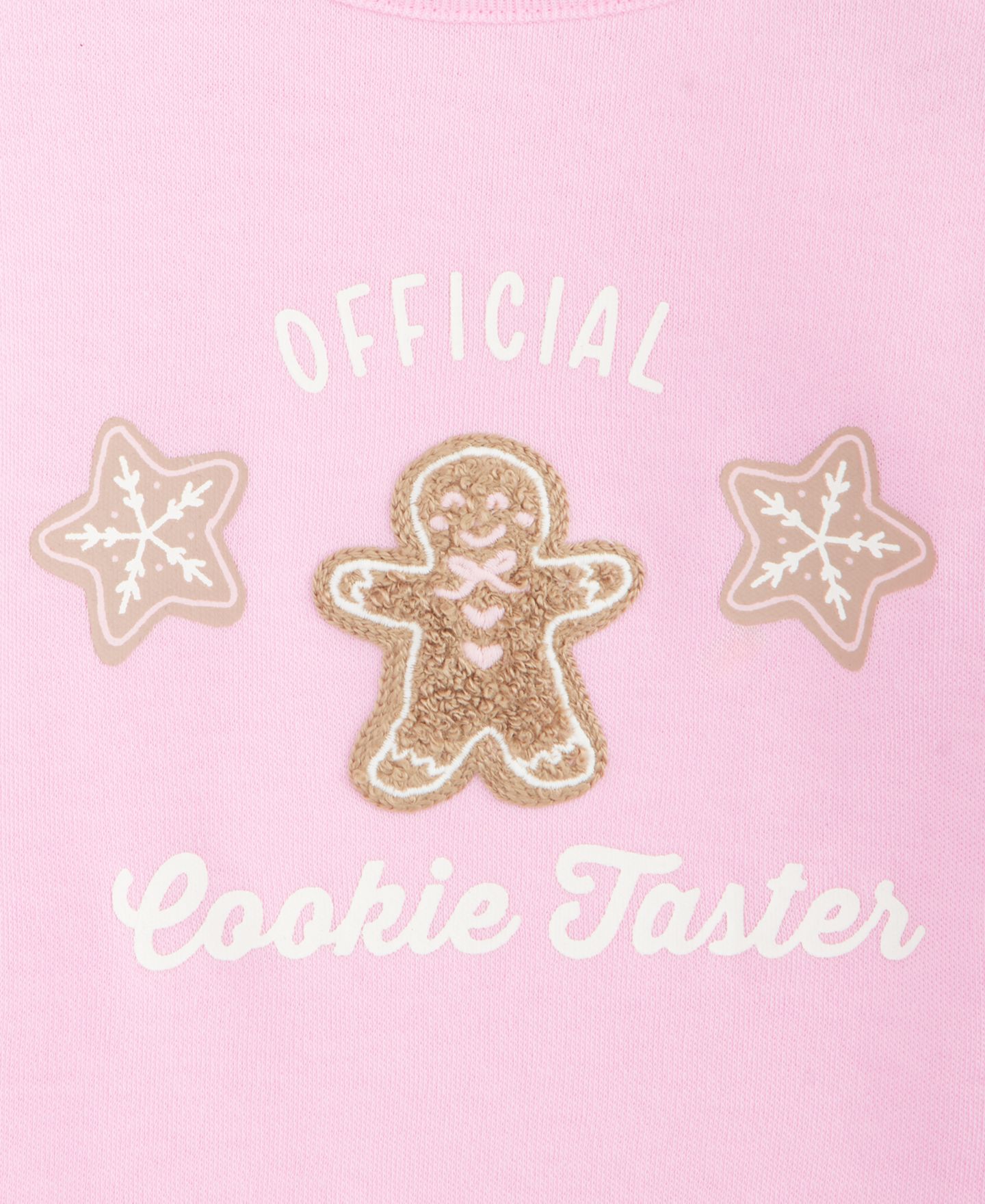 Футболка First Impressions Mix & Match Long-Sleeve Cookie Taster T-Shirt для девочек-малышей — фото 2