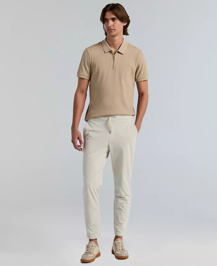Men's Slim Tapered Drawstring Pants - thumbnail 2
