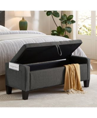 Linen Storage Ottoman Bench