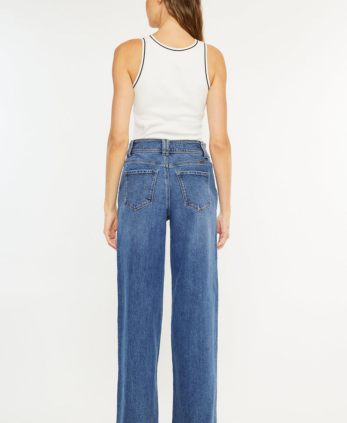 KanCan Women's Westwood Ultra High Rise Wide-Leg Jeans view 7 — MAYCSS fashion products