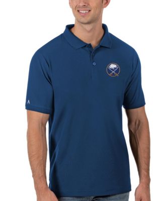 Men's Royal Buffalo Sabres Legacy Pique Polo Shirt