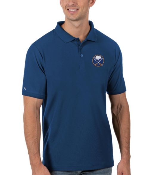 Мужское поло Antigua Royal Buffalo Sabres Legacy Pique Polo Shirt