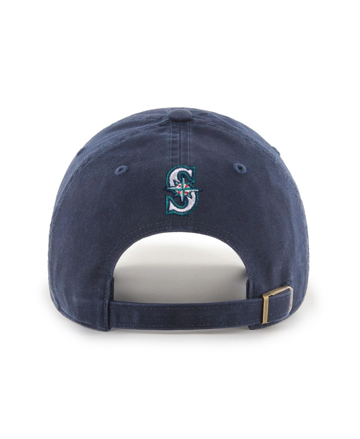'47 Brand Men's Navy Seattle Mariners Ice Cream Helmet Clean Up Adjustable Hat