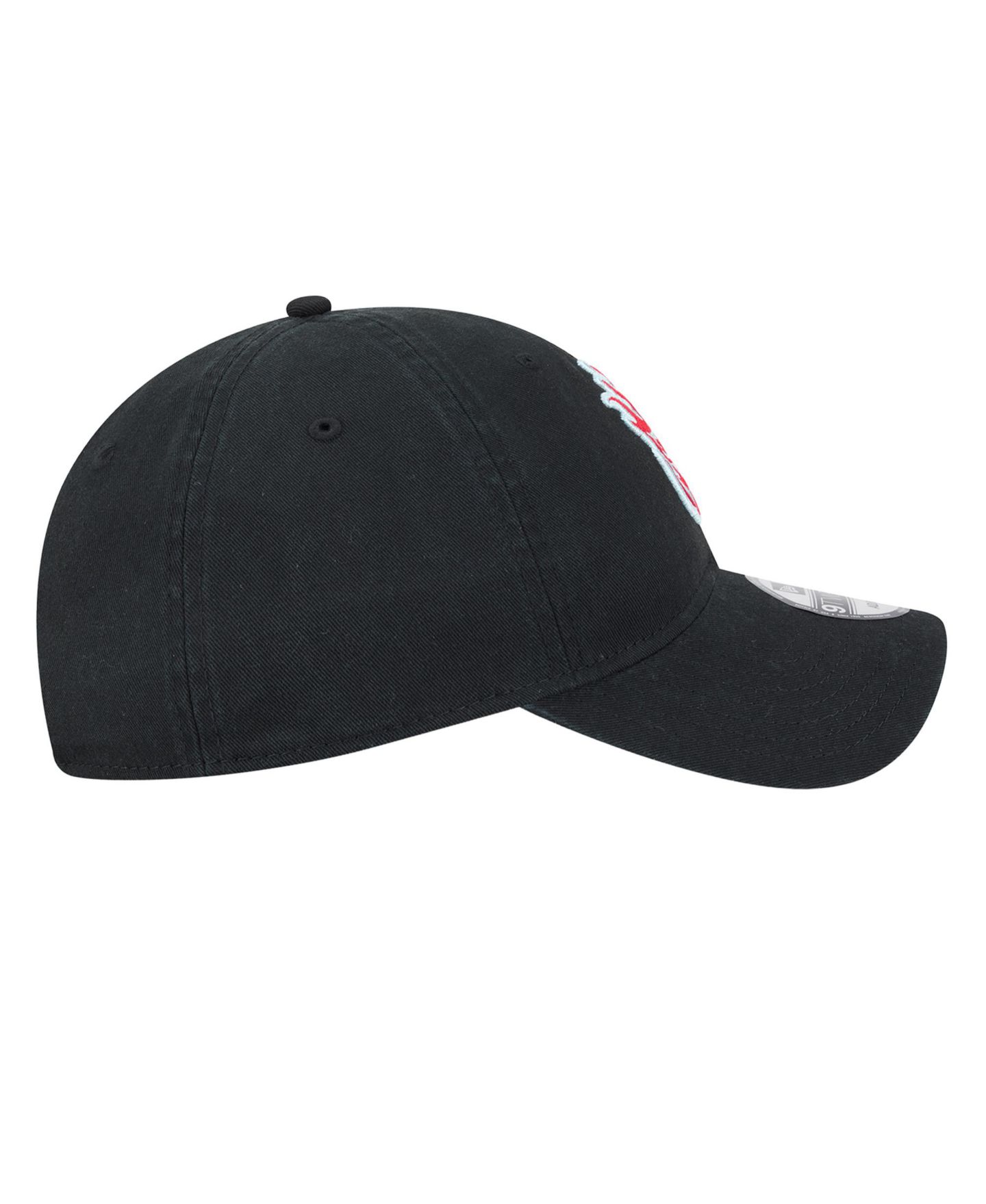 Мужская кепка New Era Black Portland Fire 9TWENTY Core Logo Adjustable Hat — фото 5