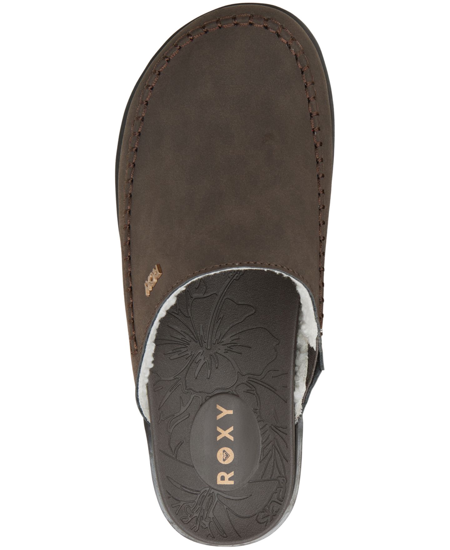 Женские сабо Roxy Kahiki Slip-On Mule, цвет: Коричневый — фото 4