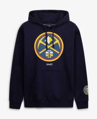 Men's Navy Denver Nuggets Fleece Hoodie