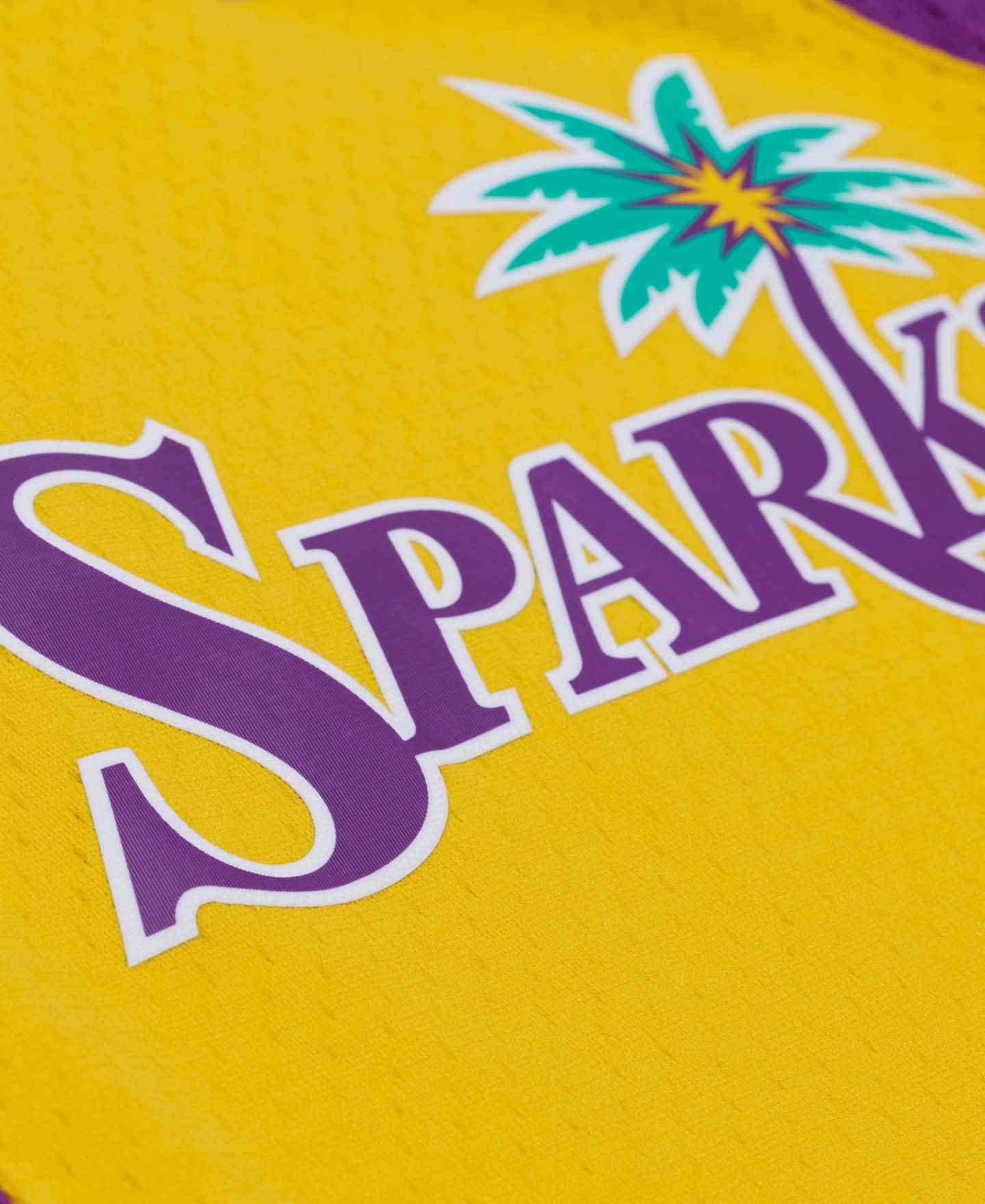 Топ Mitchell & Ness Lisa Leslie Gold Los Angeles Sparks Court Origins Swingman Jersey — фото 7