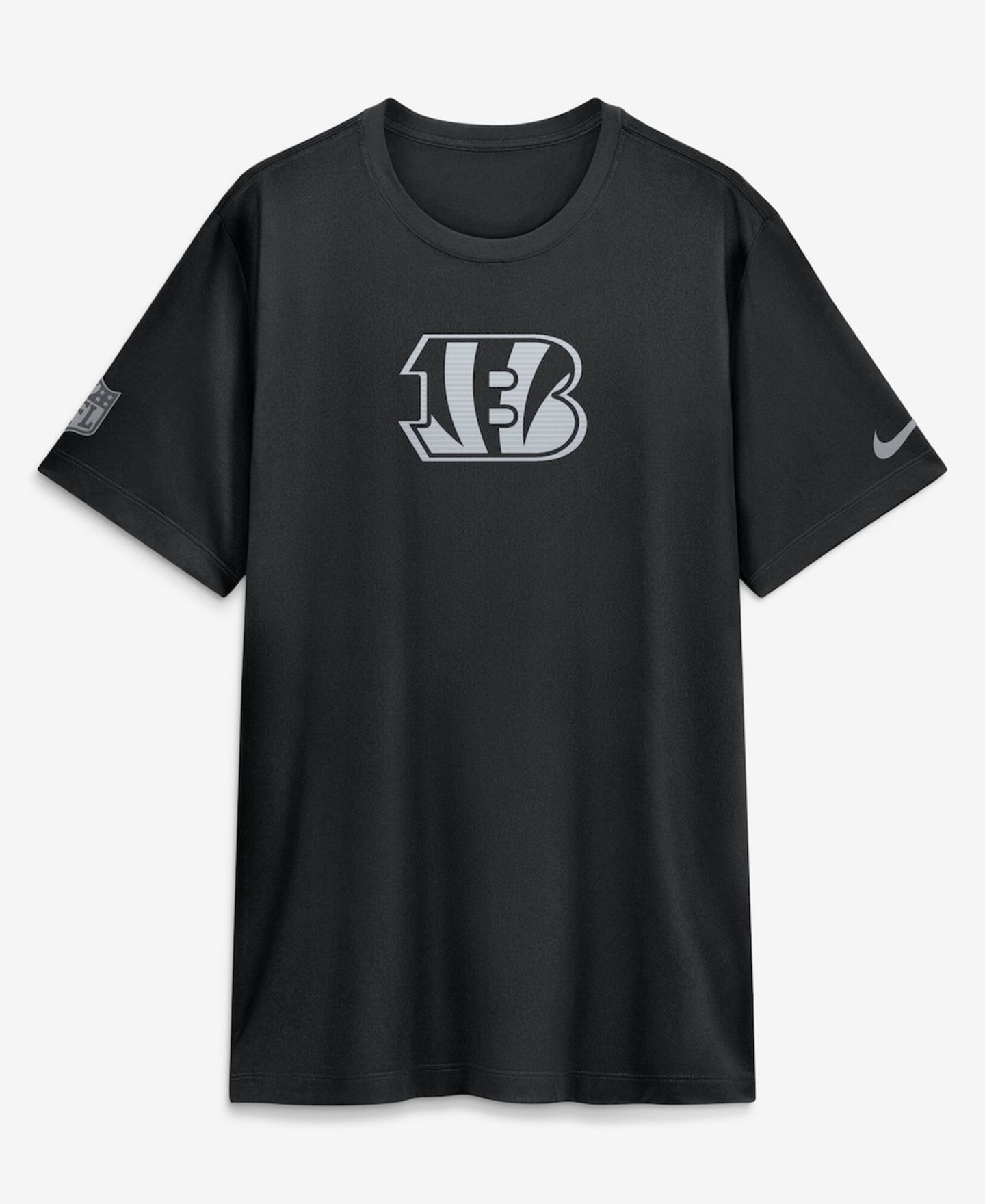 Мужская футболка Nike Black Cincinnati Bengals Sideline Lead The Charge Legend Dri-FIT — фото 2