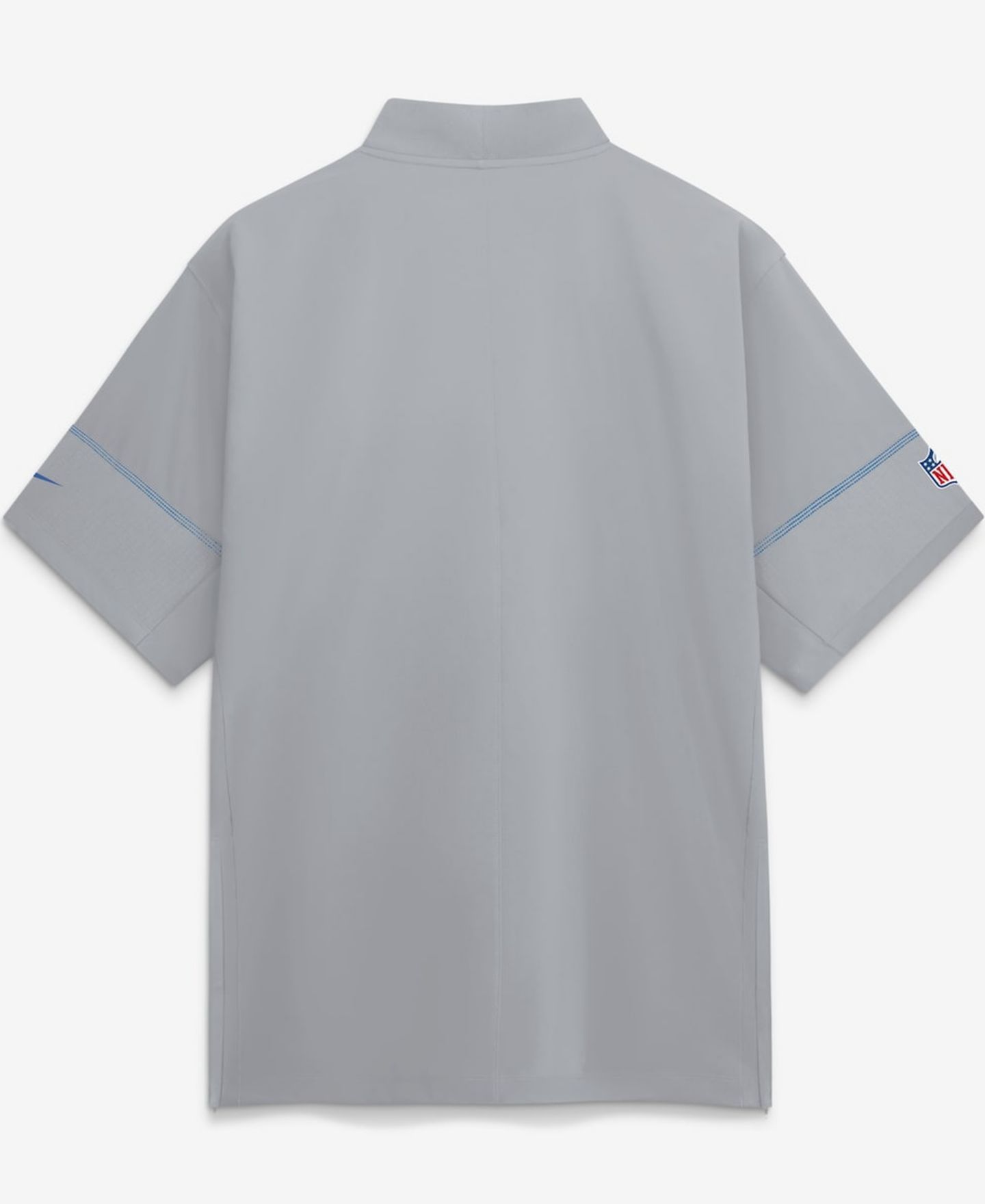 Мужская куртка Nike Black Detroit Lions Sideline Short Sleeve Quarter-Zip Coaches — фото 3