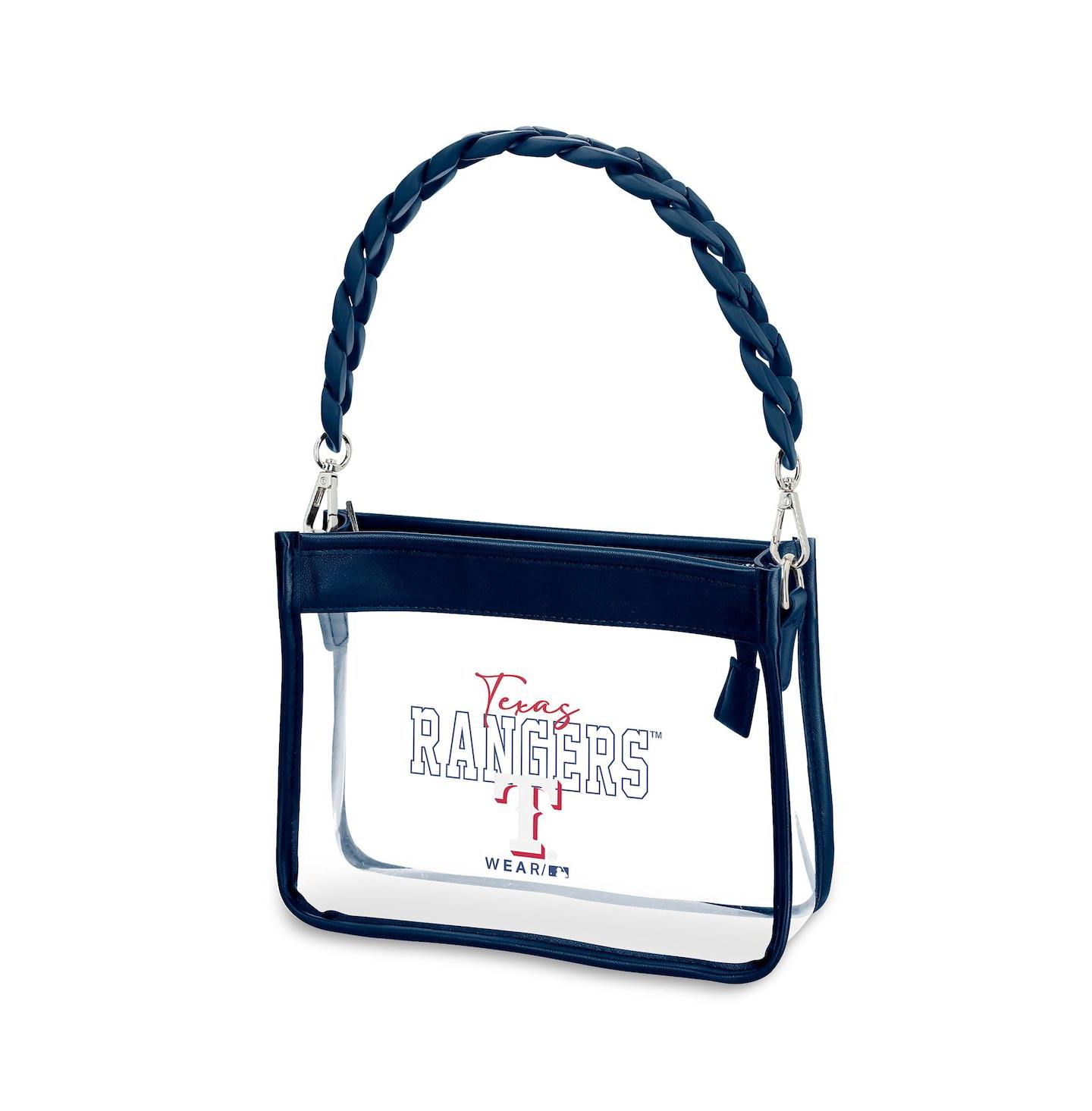 Женская сумка WEAR by Erin Andrews Texas Rangers Plastic Chain Mini Crossbody — фото 3