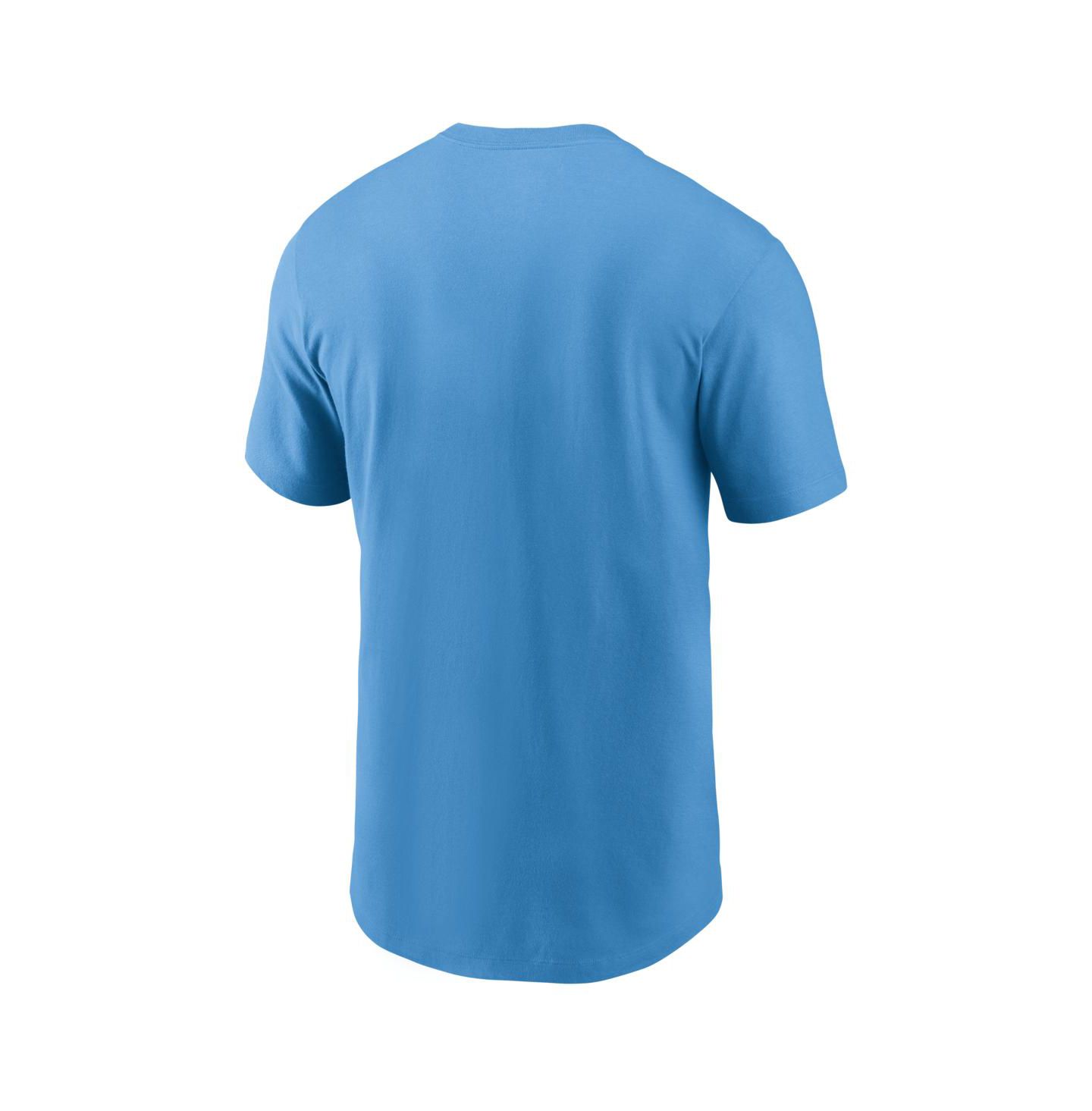 Мужская футболка Nike Light Blue Tennessee Titans Primetime Wordmark Essential — фото 3