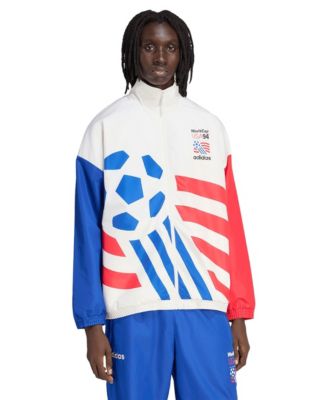Men's White USMNT 1994 World Cup Full-Zip Woven Track Jacket