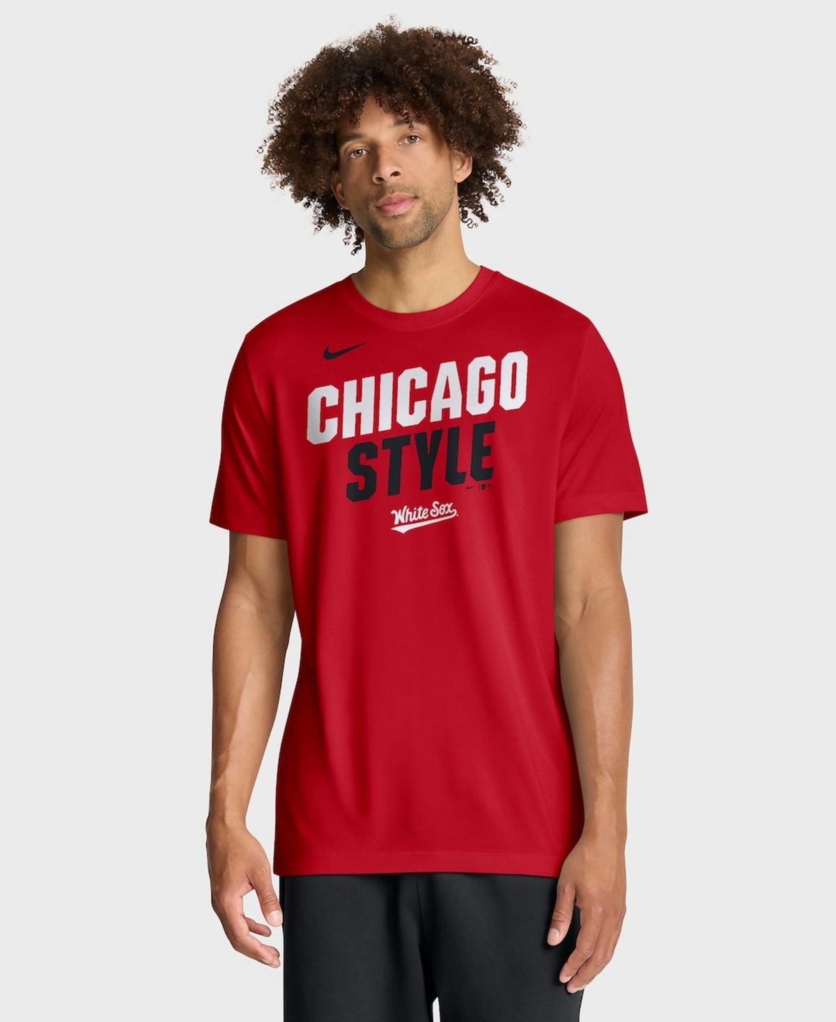 Nike Men's Red Chicago White Sox 2026 City Connect Team Phrase Script Dri-fit T-Shirt
