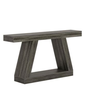 Farmhouse Console Sofa Table with Storage for Living Room and Entryway Organization