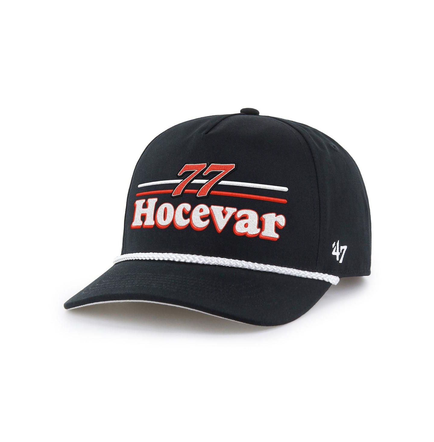 Мужская кепка '47 Brand Black Carson Hocevar Campscape Hitch Rope Adjustable Hat — фото 1
