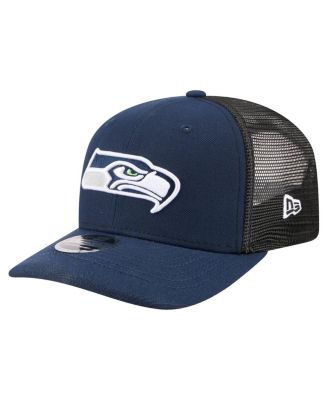 Men's College Navy Seattle Seahawks 9SEVENTY Trucker Adjustable Hat