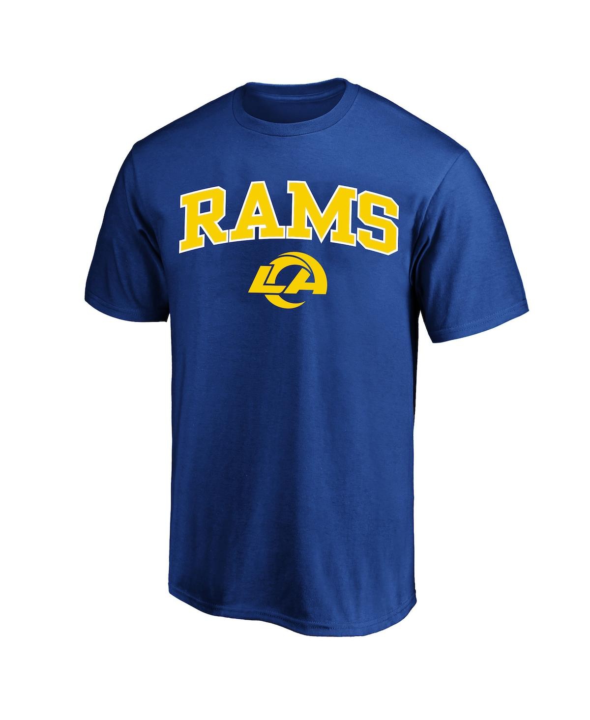 Fanatics Men's Royal Los Angeles Rams Big Tall Heart Soul T-Shirt - Royal