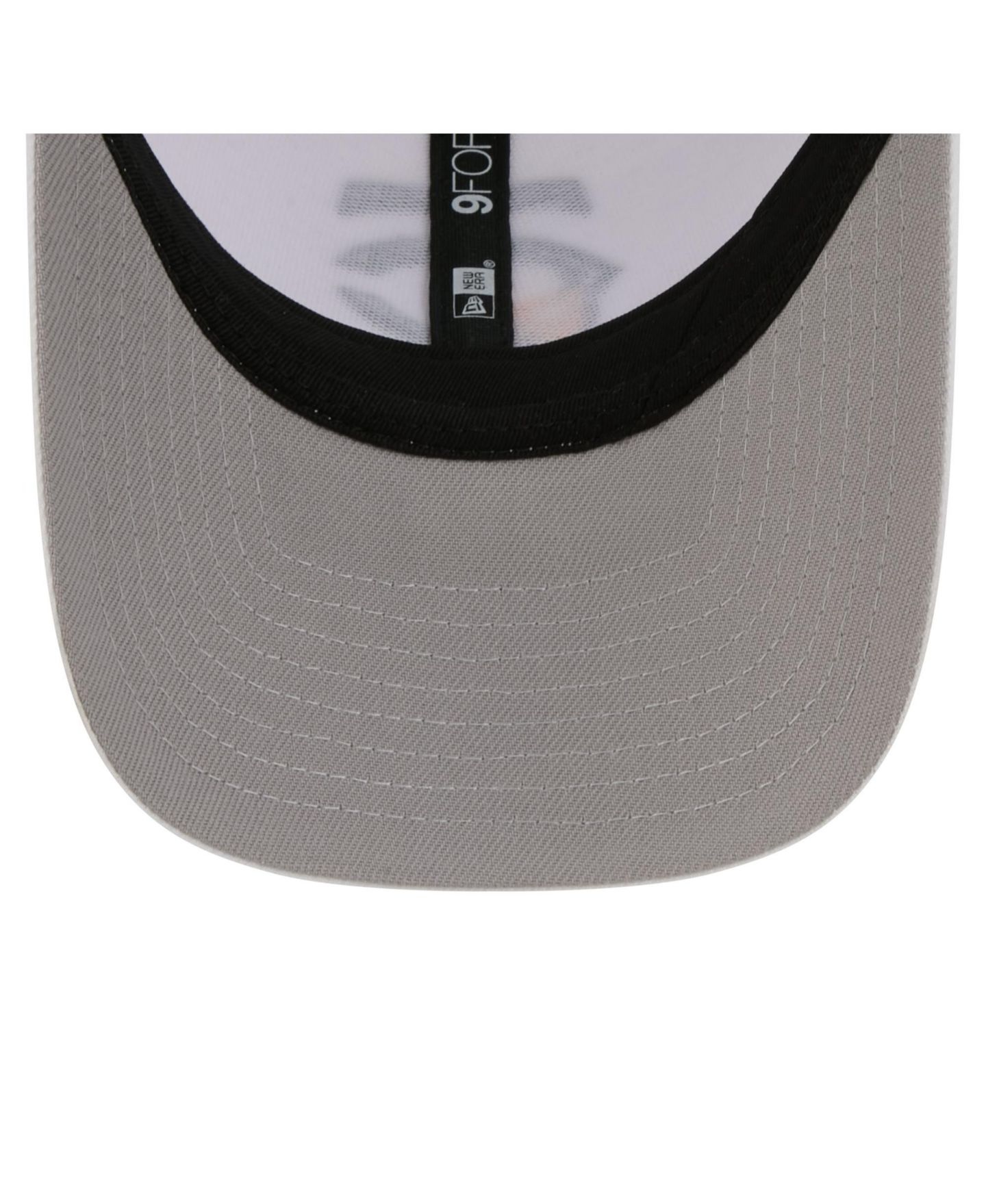 Мужская кепка New Era White Minnesota Twins Flag 9FORTY Trucker Adjustable Hat — фото 2