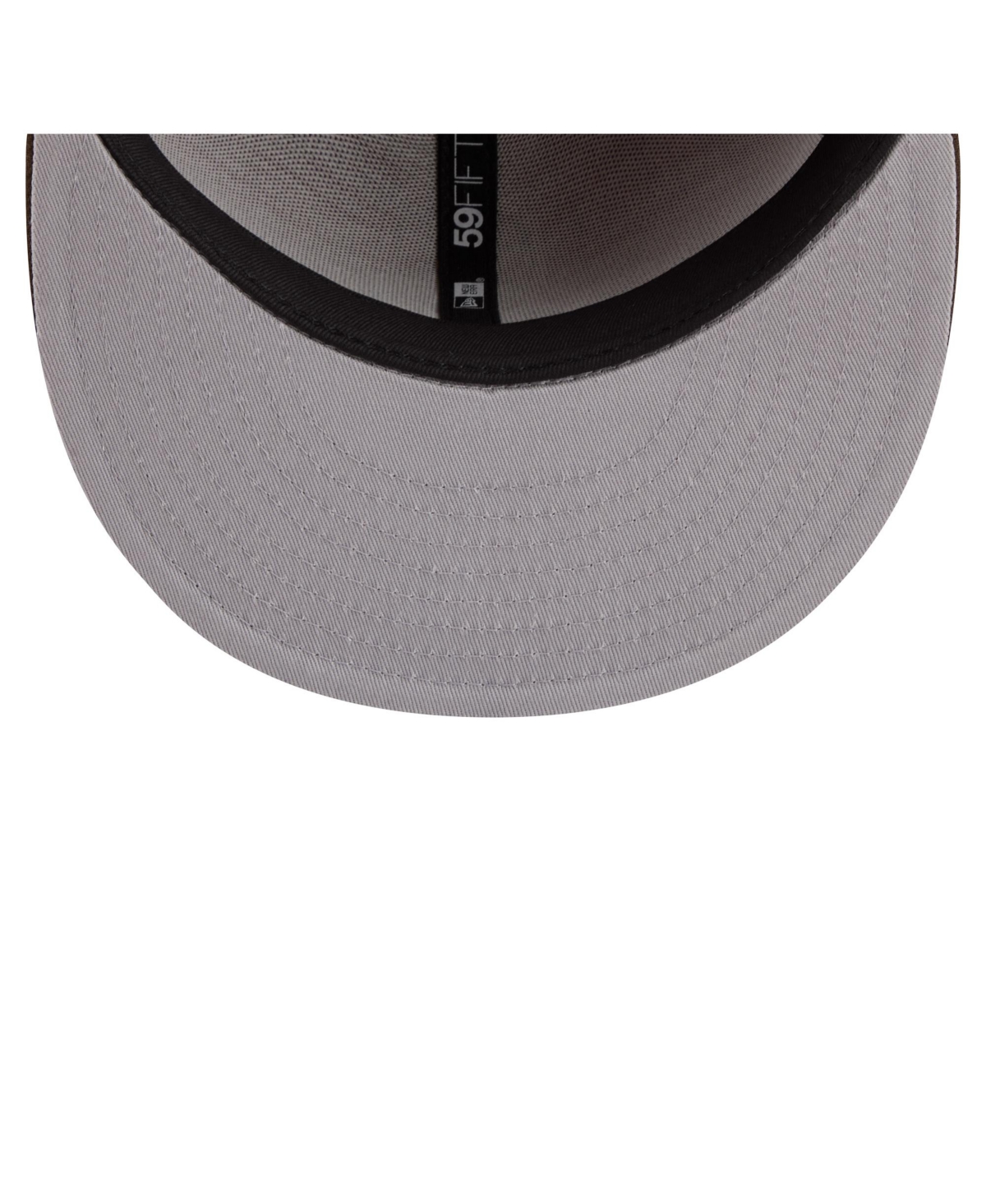 New Era Men's Light Brown/Dark Brown Minnesota Vikings Two-Tone Walnut 59FIFTY Fitted Hat