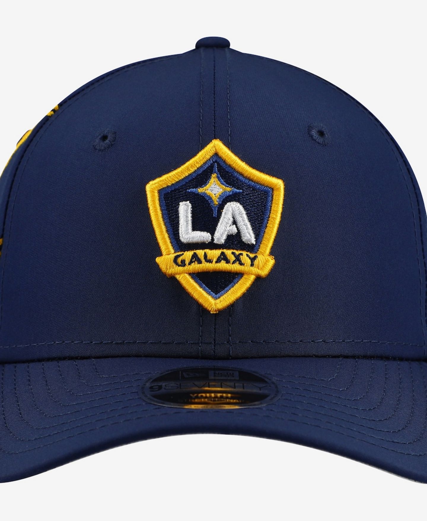 Детские головные уборы New Era Navy LA Galaxy Jersey Hook 9SEVENTY Adjustable Hat — фото 4