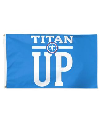 Tennessee Titans Single-Sided Deluxe 3' x 5' Slogan Flag