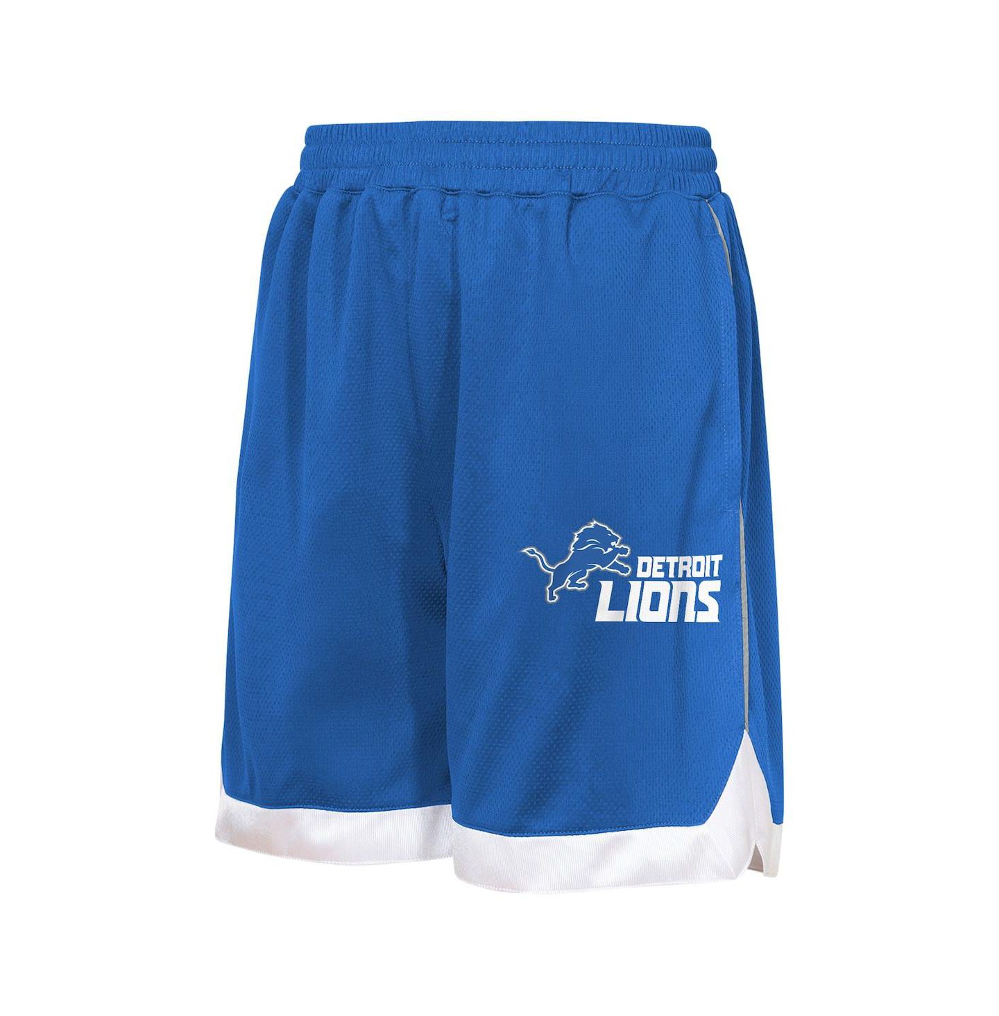 Детские сетчатые шорты Outerstuff Detroit Lions All Star, синие — фото 3