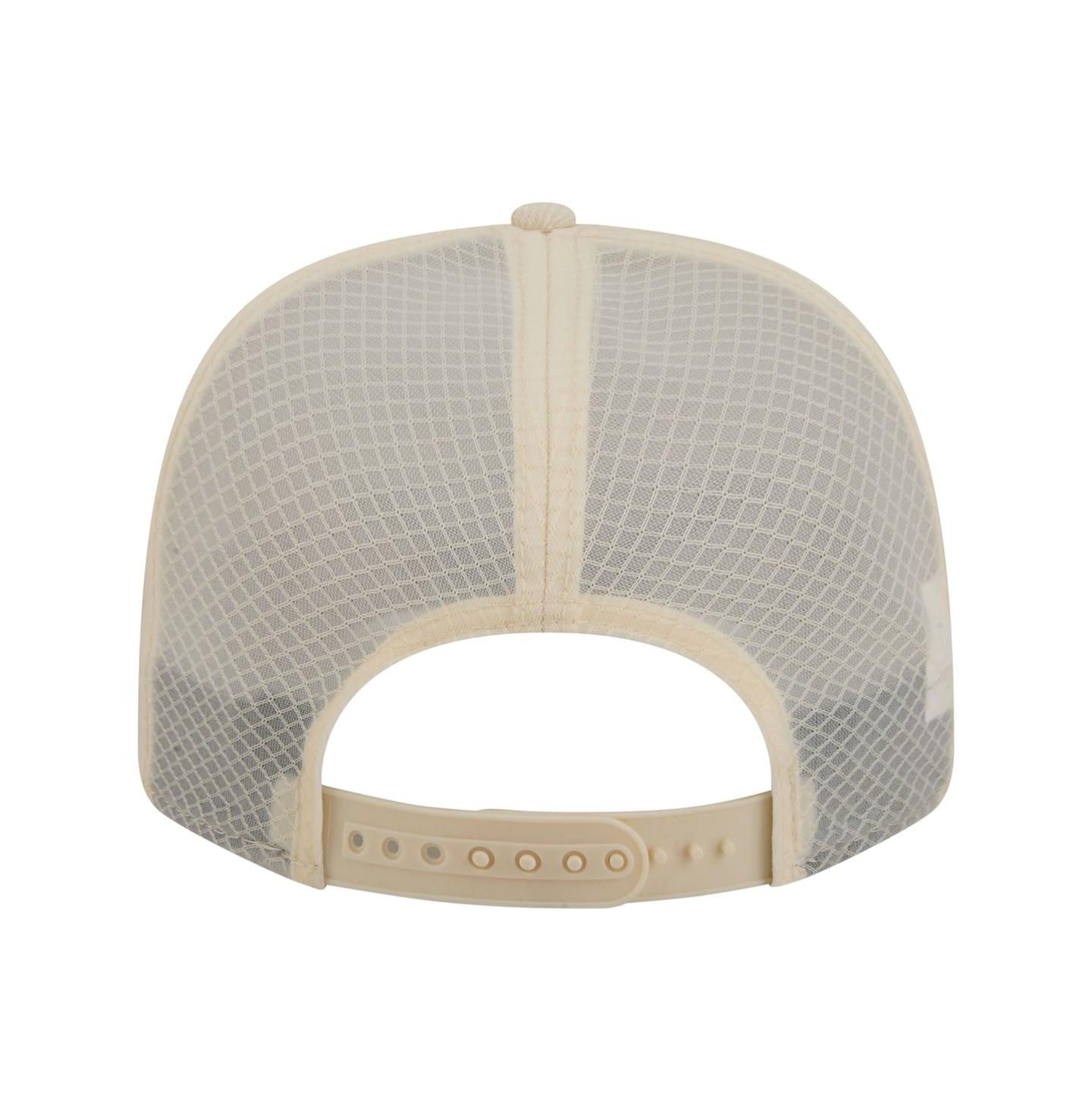 Мужские головные уборы New Era Cream Detroit Lions Color Pack 9SEVENTY Adjustable Hat — фото 2