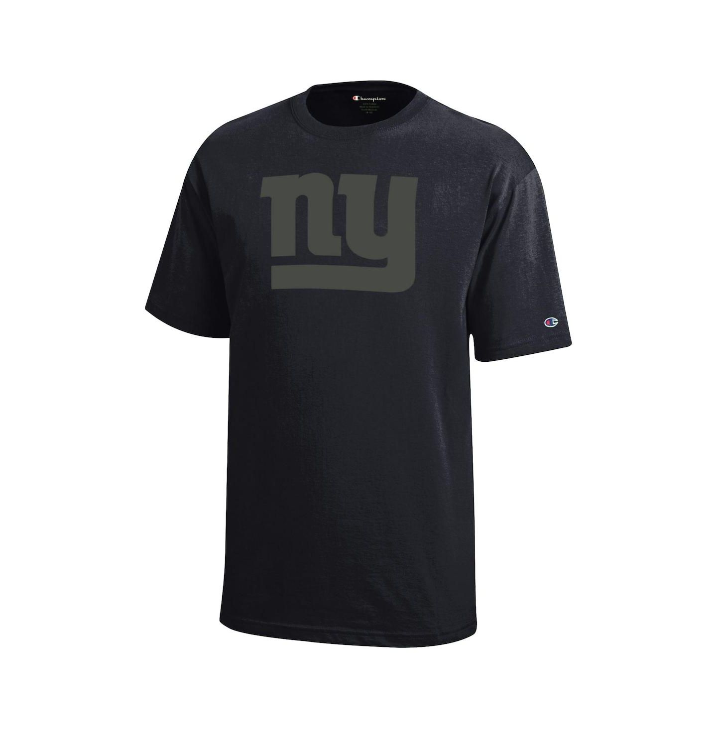 Детская футболка Champion Black New York Giants Tonal — фото 3