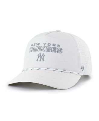 Men's White New York Yankees Forward Vault Hitch Adjustable Hat