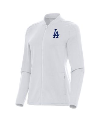 Women's White Los Angeles Dodgers Continual Full-Zip Jacket