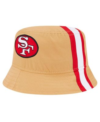 Men's Gold San Francisco 49ers Helmet Bucket Hat