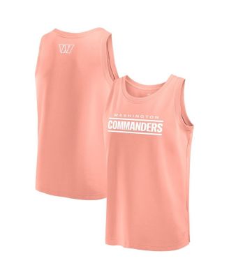 Men's Coral Washington Commanders Elements Tank Top