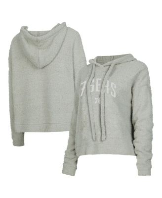 Women's Gray Philadelphia 76ers Ventura Comfy Pullover Hoodie