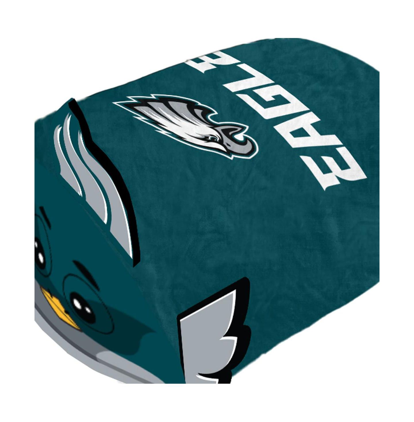 Детская подушка Pegasus Philadelphia Eagles Stackable Mascot 14" x 16.5" x 6" Plush Pillow — фото 3