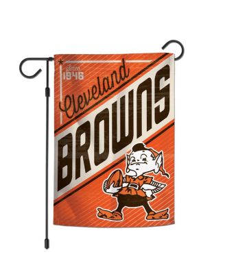 Cleveland Browns 12" x 18" Throwback Logo Double-Sided Garden Flag