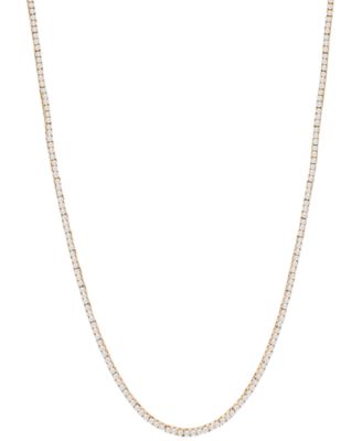 Diamond Necklace (2 ct. t.w.) in 14k Yellow Gold (Also Available in 14k White Gold)
