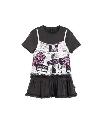 Girls's Cruella Disney ruffle T-shirt