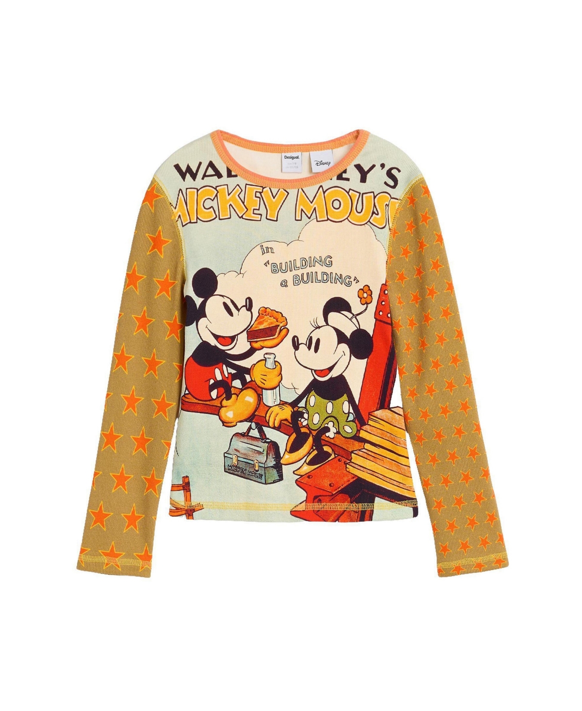Desigual Girls Girls's Mickey Mouse long-sleeve T-shirt
