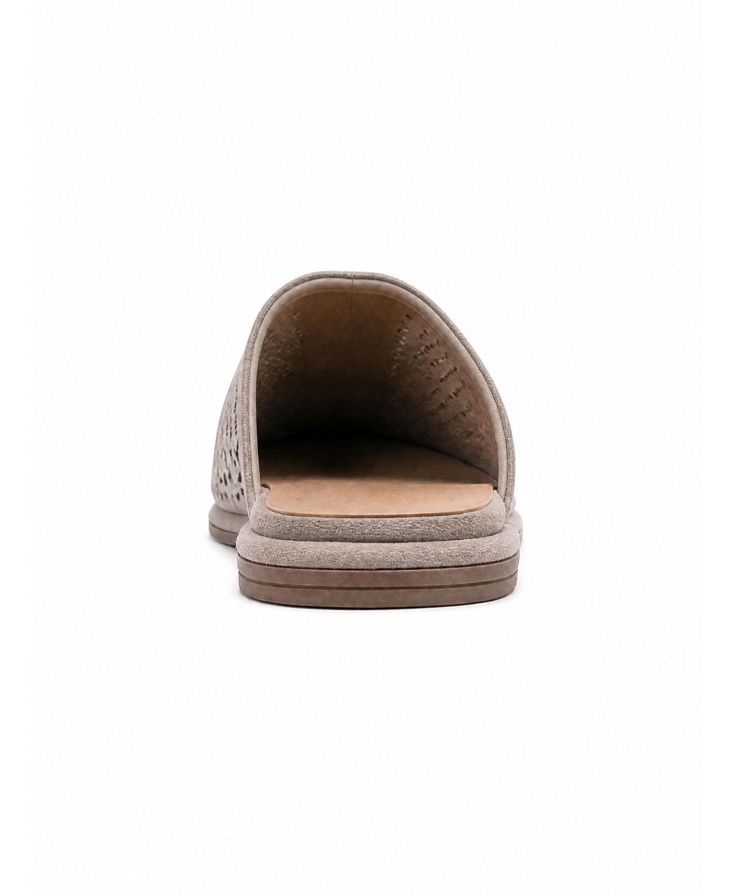 Женские сабо Forever & Always Shoes Melara Leather Slip On Mule, цвет: Бежевый замшевый — фото 3