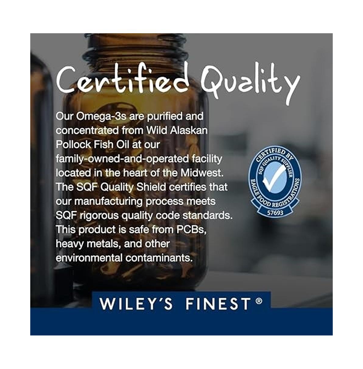 Wiley's Finest Wild Alaskan Fish Oil Minis