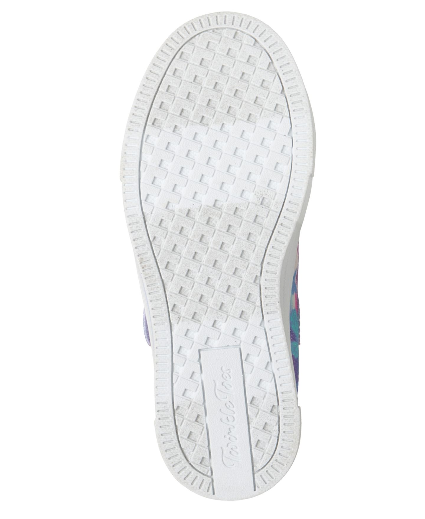 Кроссовки Skechers Twinkle Toes: Twinkle Sparks - Butterfly Sky Light-Up Fastening Strap Lifestyle Sneakers from Finish Line для девочек, цвет: Лавандовый / Разноцветный — фото 7