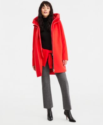 Women's Emmbacio Water-Resistant Hooded Quilted-Lined Coat