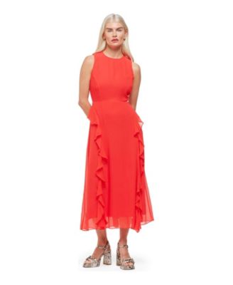 Women's Nellie Frill Detail Midi Dress