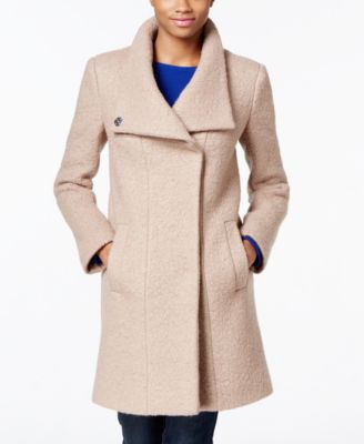 wool blend walker coat