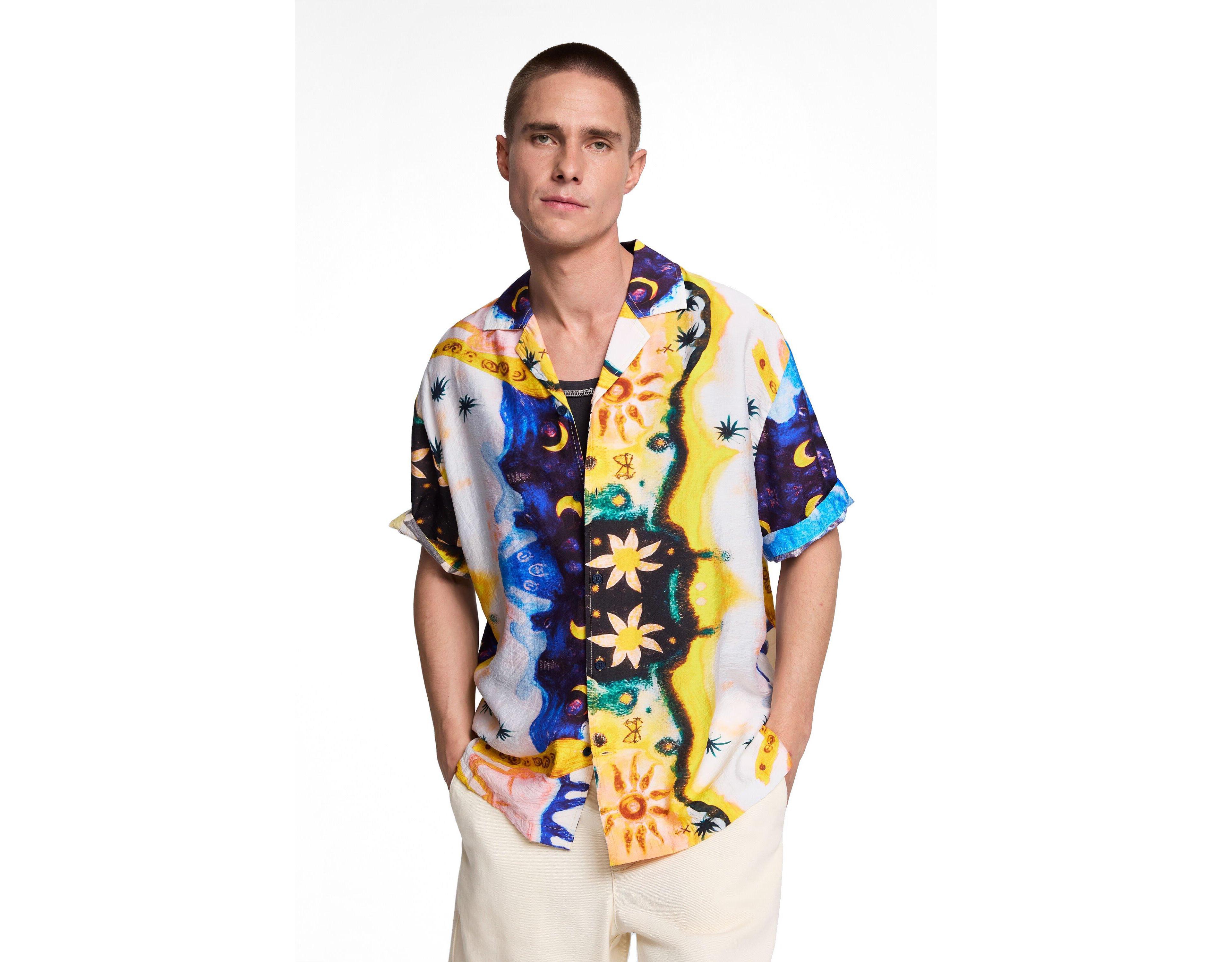 Desigual Men's Cosmos printed shirt