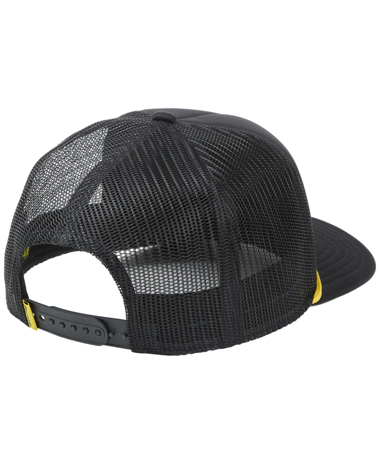 Мужская кепка Quiksilver Pacifico Coastal Paradise Trucker Hat, цвет: Чёрный — фото 2