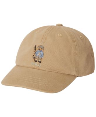 Boys' Polo Bear Canvas Ball Cap